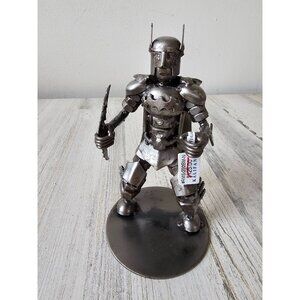 Kalifano metal art Batman figurine statue superhero‎ recycled unique